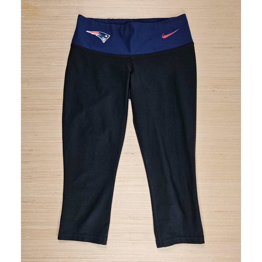 New England Patriots Womens Capri Leggings Size XS Nike Dri Fit 18"‎ Inseam